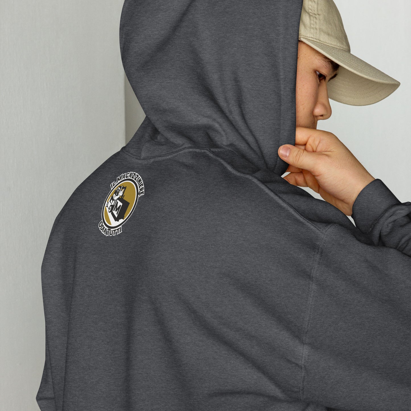 Felpa unisex con cappuccio FORKLIFT EVOLUTION