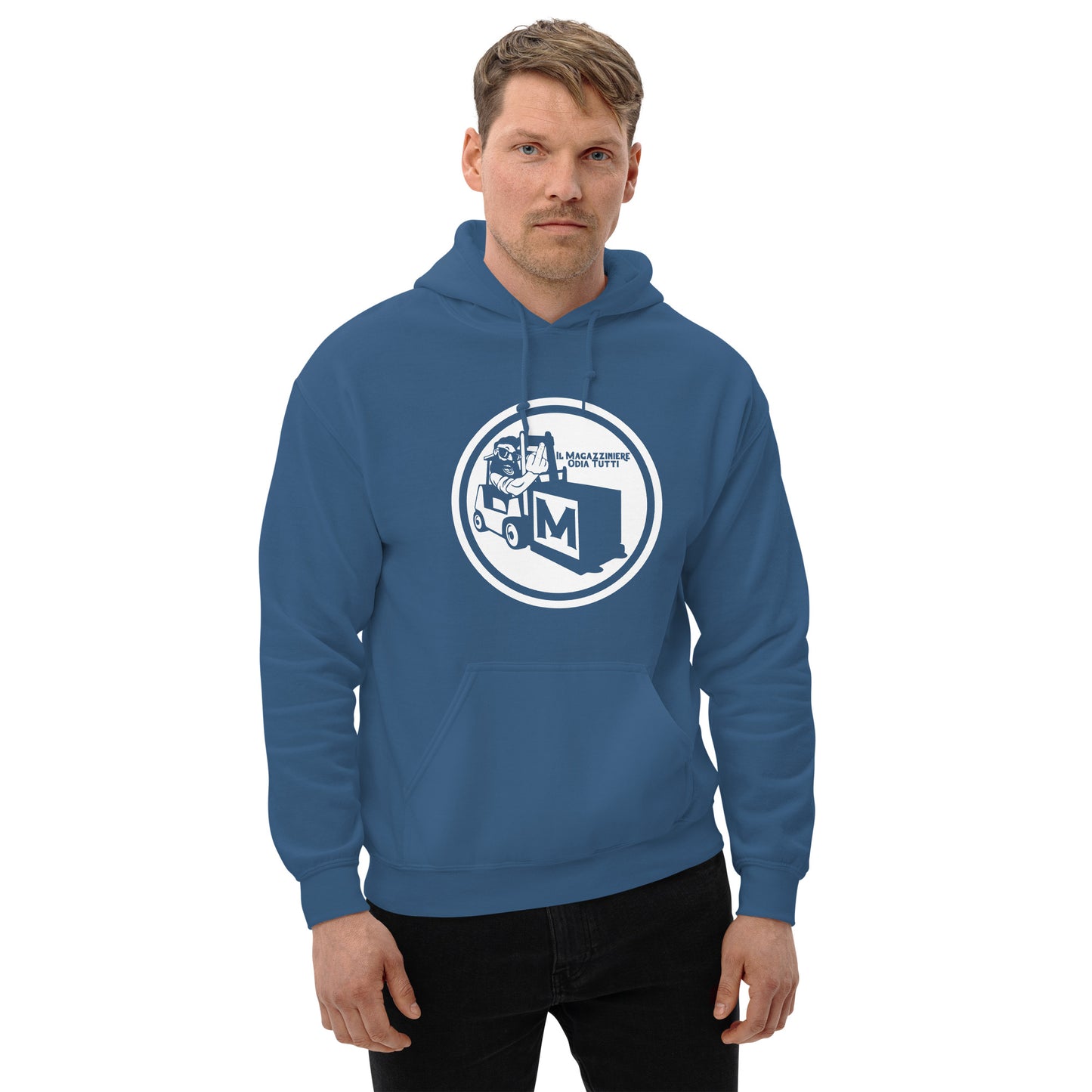 Felpa unisex con cappuccio e Logo