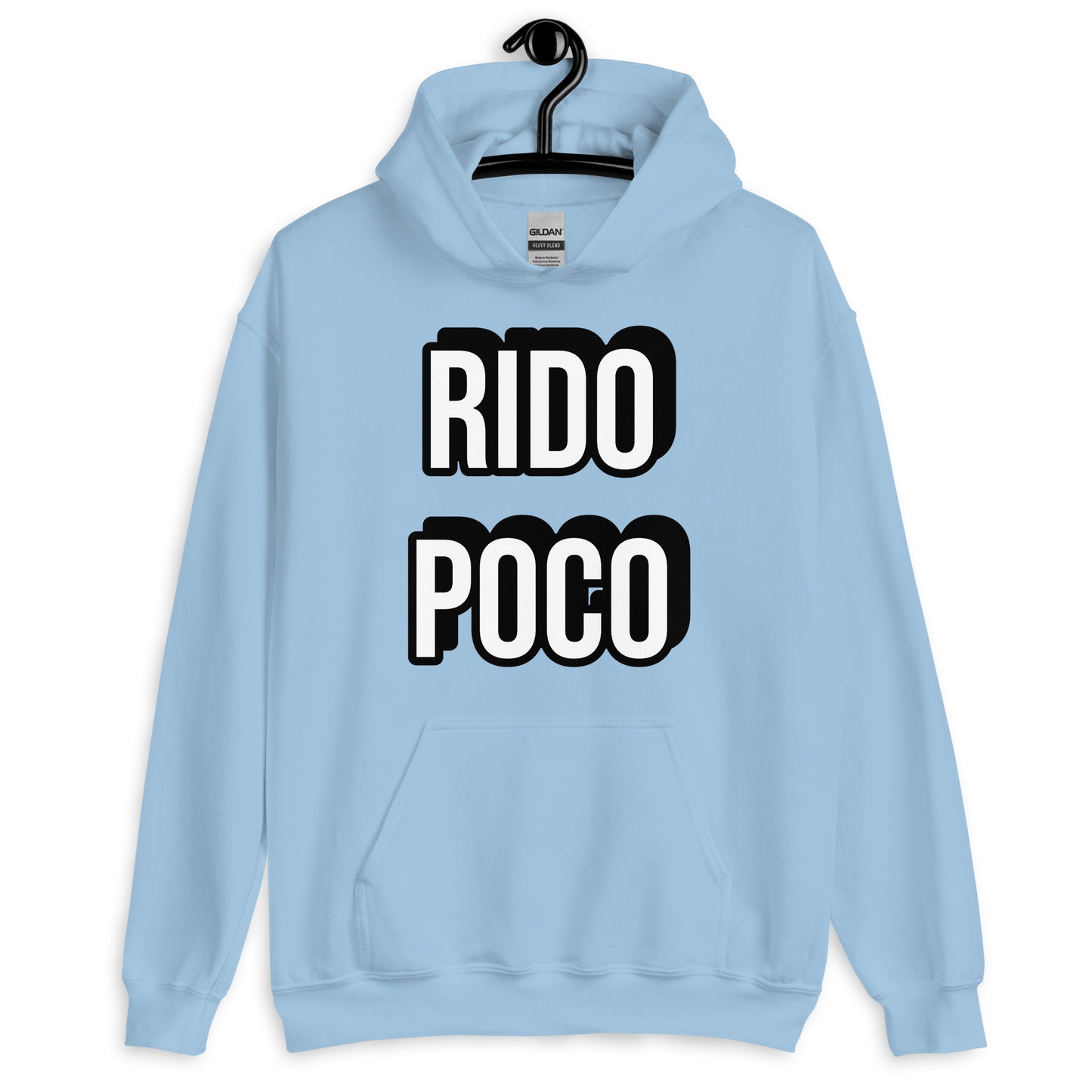 Felpa unisex con cappuccio Rido Poco