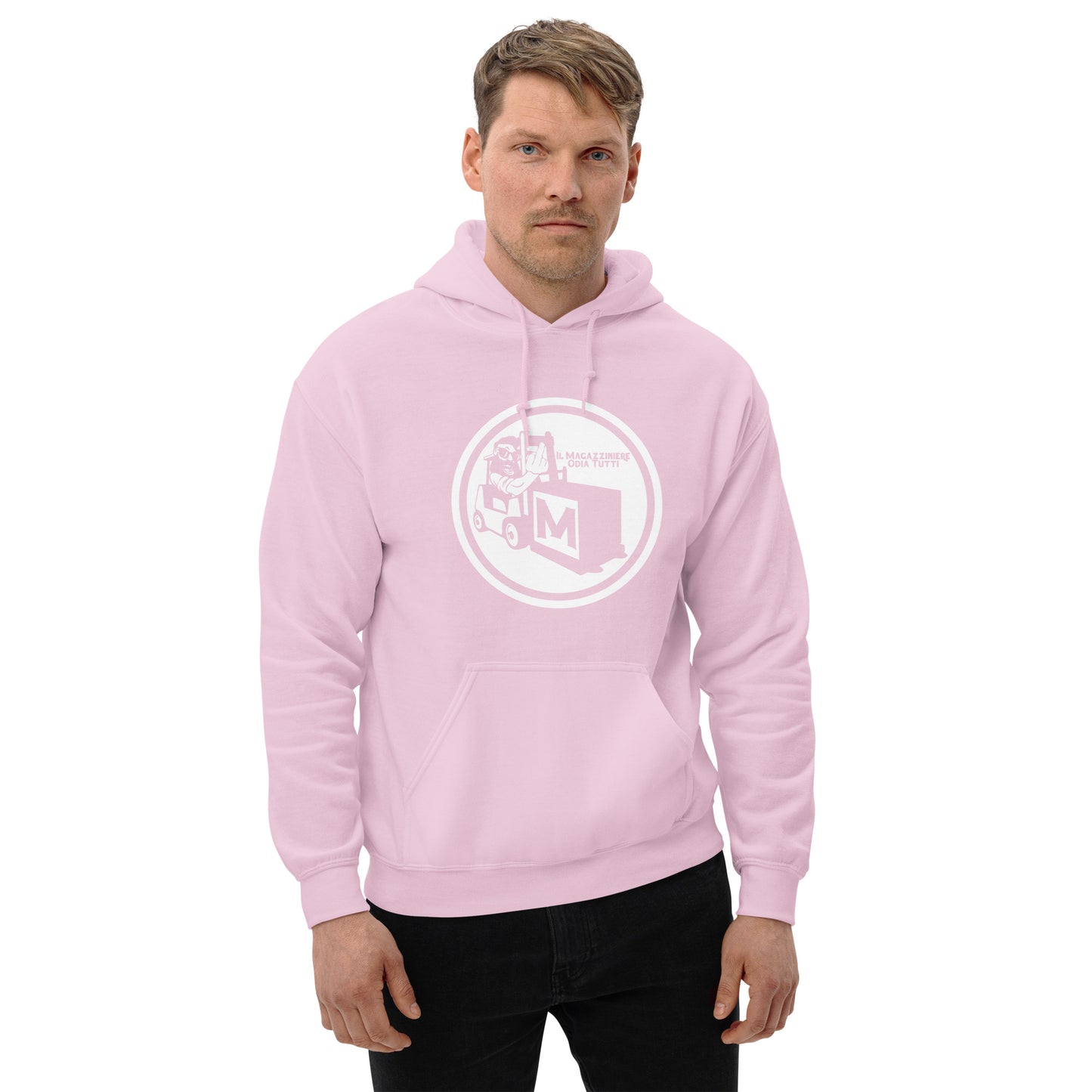 Felpa unisex con cappuccio e Logo