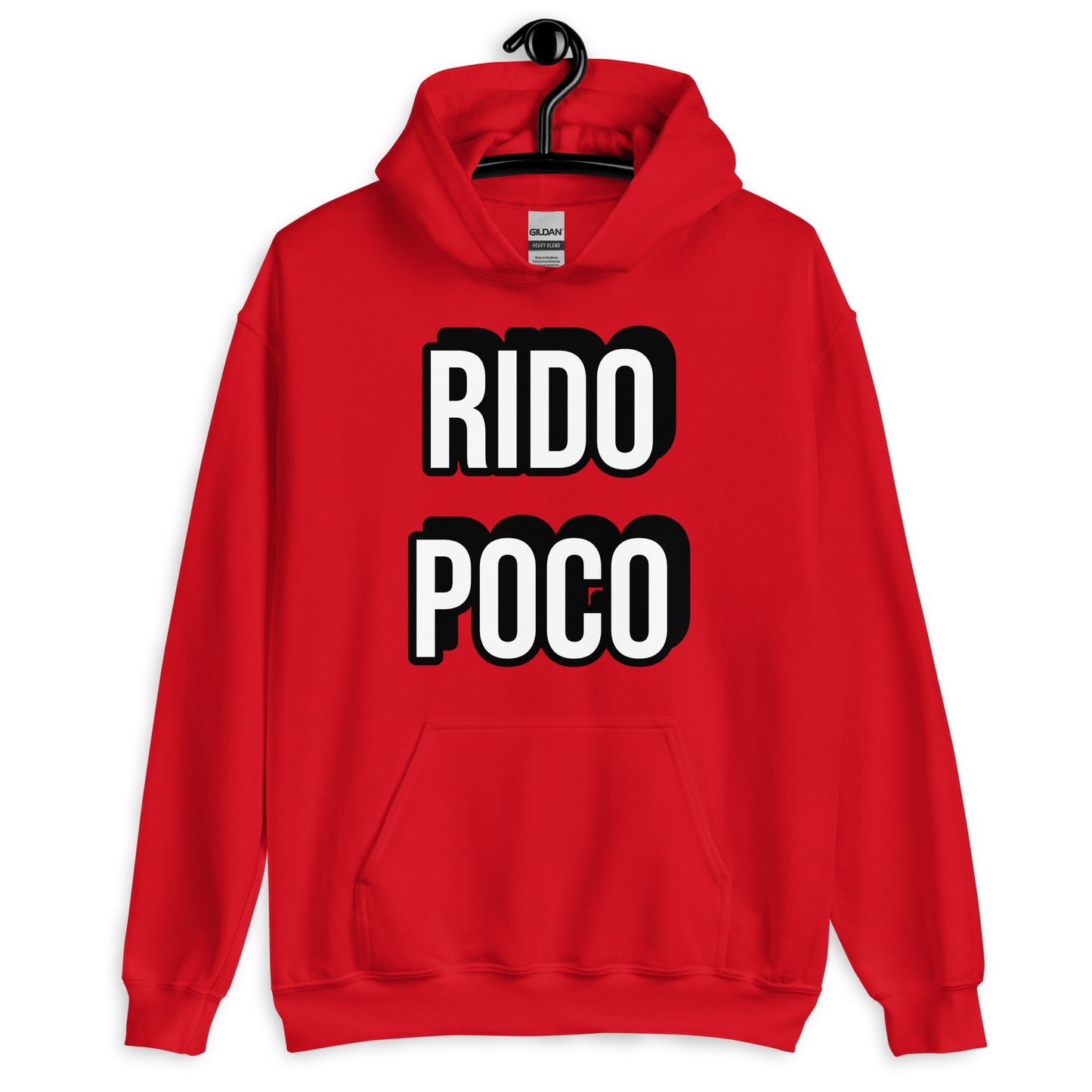 Felpa unisex con cappuccio Rido Poco