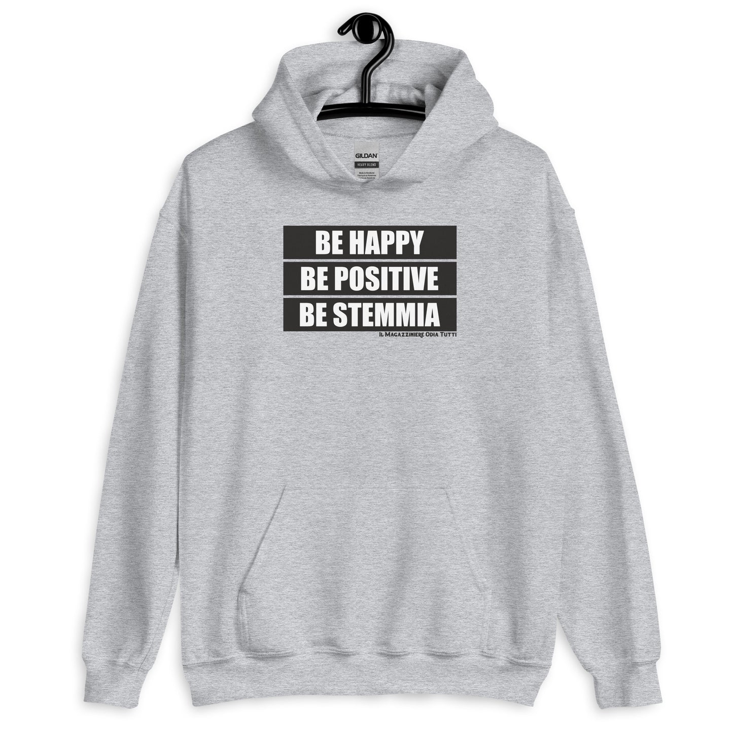 Felpa unisex con cappuccio Be Stemmia