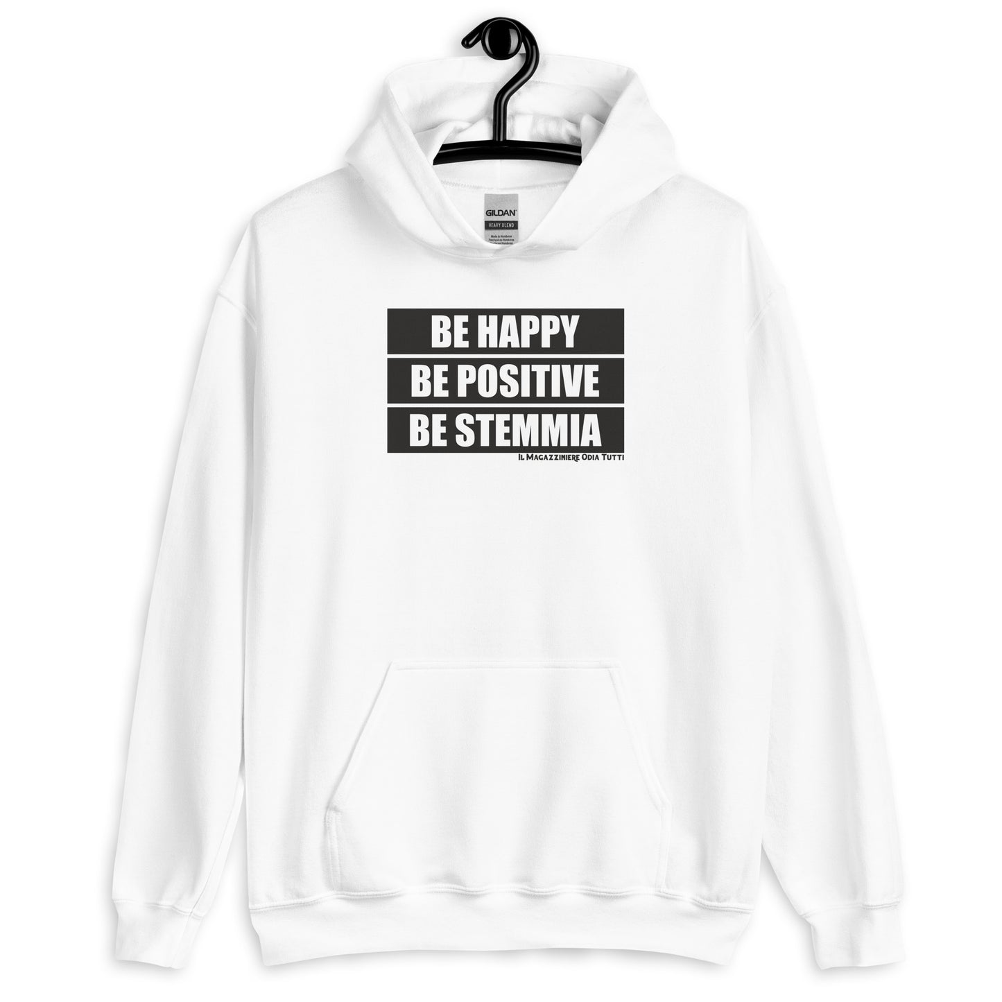Felpa unisex con cappuccio Be Stemmia