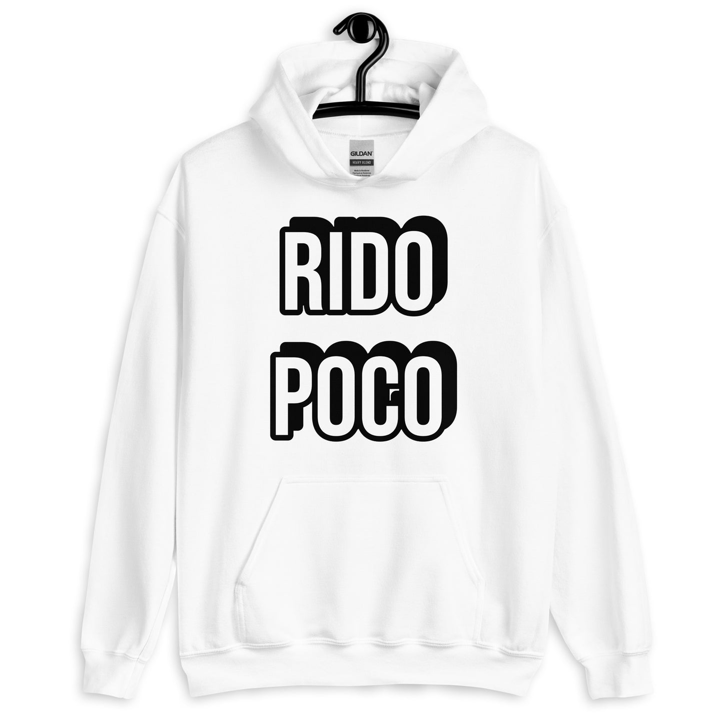 Felpa unisex con cappuccio Rido Poco