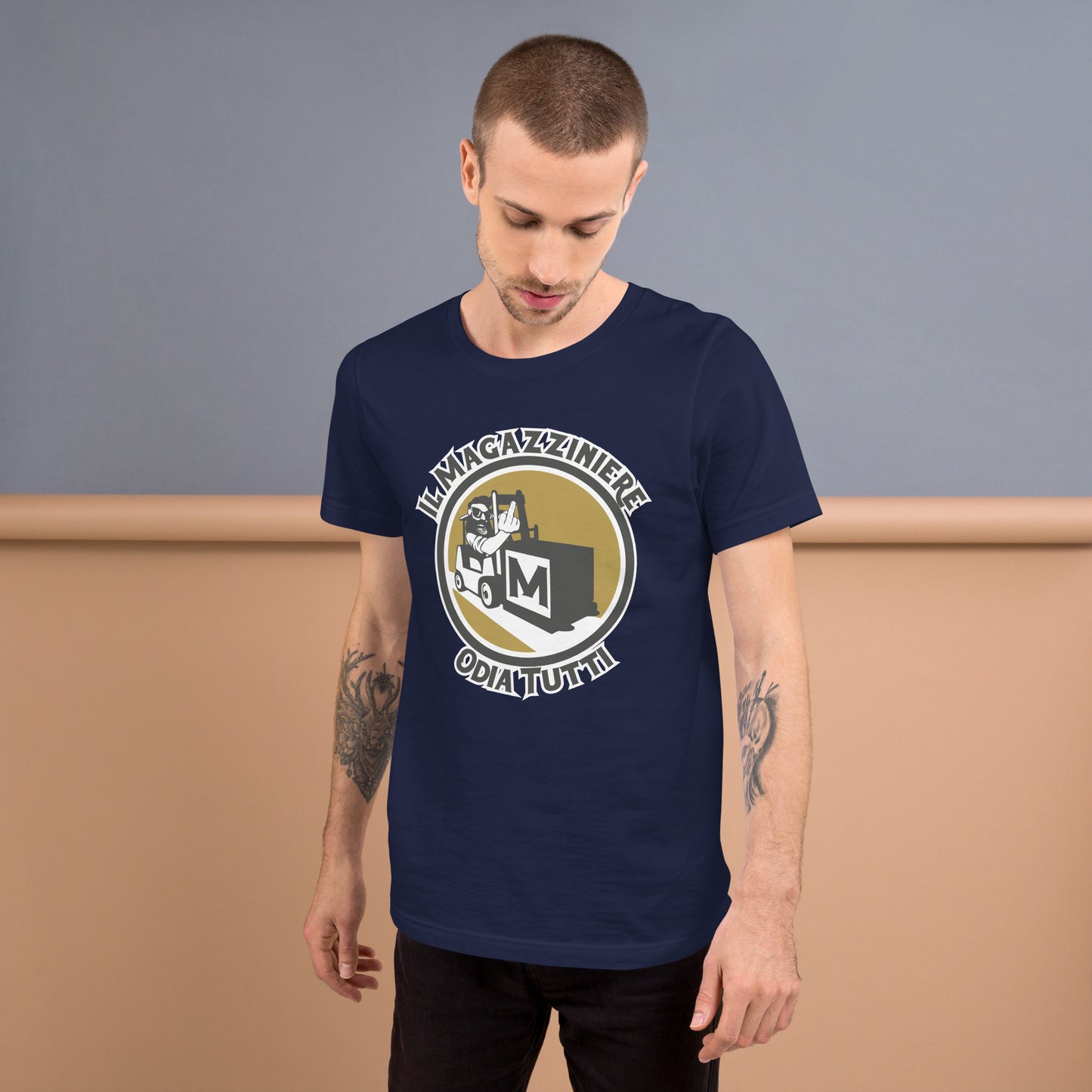 T-shirt unisex IL MAGAZZINIERE ODIA TUTTI