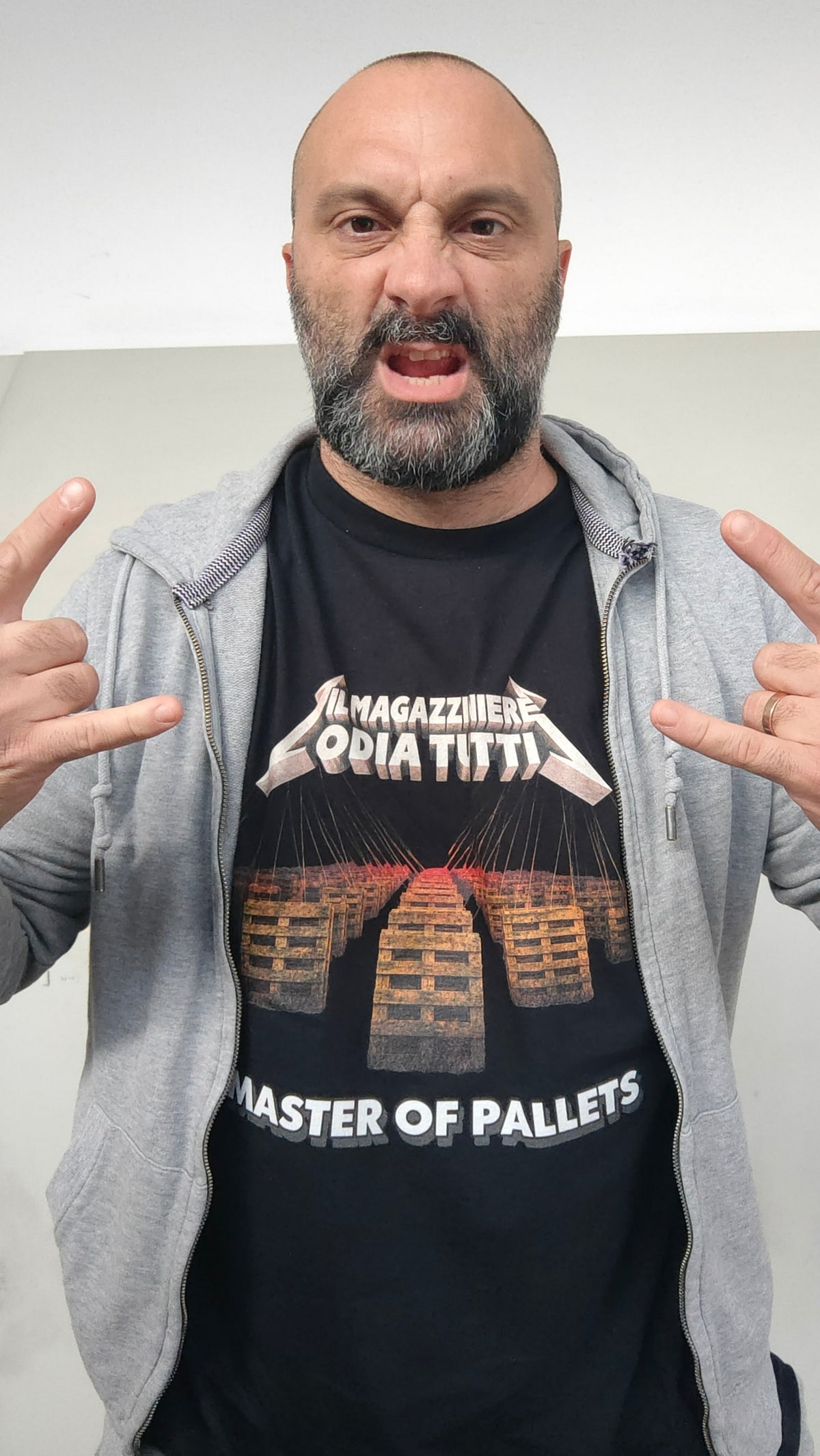T-shirt MASTER OF PALLET